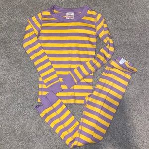 Hanna Andersson Long John Pajamas Size 120 (6-7)